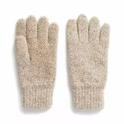 Hot Shot Men’s Ragg Wool Full Finger Gloves – Oatmeal Insulated For Cold Out... • $23.66