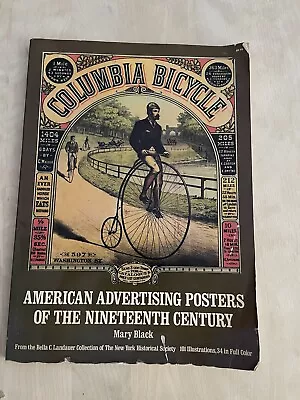 Vintage Columbia Bicycle Advertising Posters Book 1976 Mary Black 101 Posters • $14