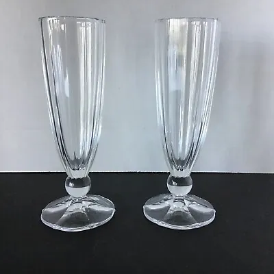 Set Of 2 Villeroy  & Boch Glasses My Garden (Clear) Champagne Flutes New • $57.94