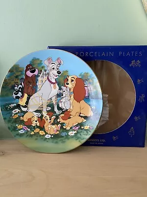 Disney Kenleys Plate Lady And The Tramp • £15