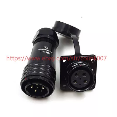 SA2010/P6 SA2013/S6 6 Pin Waterproof Connectors Aviation Power Cable Connector • $18.69