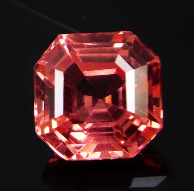 Certified 4.60 Ct Natural Rose Pink Brazilian Morganite Radiant Cut Gemstone • $106.39