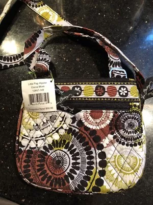 VERA BRADLEY Cocoa Moss LITTLE FLAP HIPSTER NWT • $25