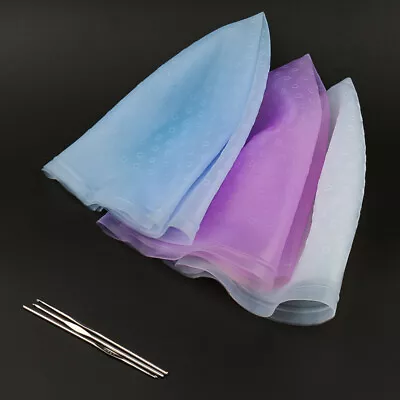 £4.01 • Buy Professional Reusable Silicone Cap For Hair Highlighting Hook Coloring Streaking