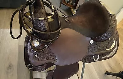 Circle Y Equitation Saddle With Saddle Bad • $1100