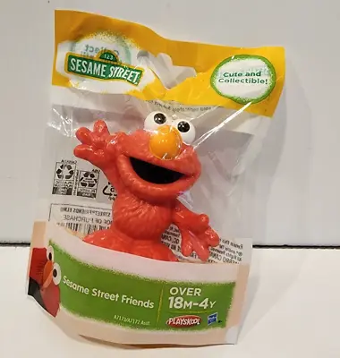 Sesame Street Friends Mini ELMO  Figurine Toy Or Cake Topper 2.5 Inch • $5