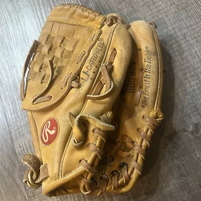 Rawlings RBG80F Mark McGwire 10 1/2  Leather Youth Baseball Glove RHT Righty • $19.99