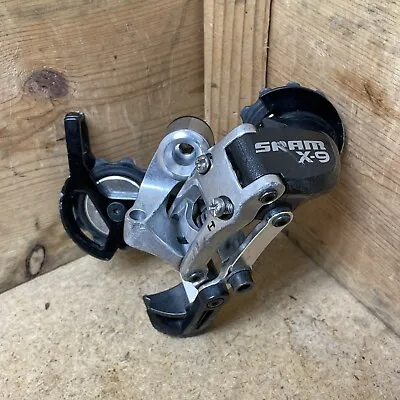 Sram X-9 Rear Derailleur 9 Speed Carbon Medium Cage MTB Mountain Bike X7 X9 X0 • $59.95