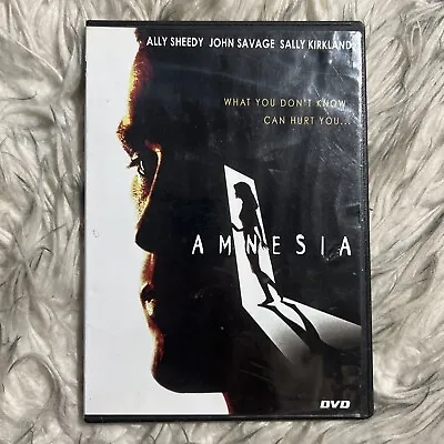 Amnesia DVD Movie Slim Case  New  Sealed Steeo Sound Rated R 88 Mins Full Frame • $5.99