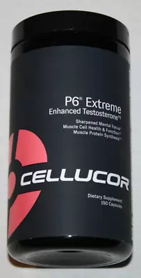 Cellucor P6 Extreme Enhanced Test Booster - 150 Capsules Exp 08/2024 NEW • $44.99