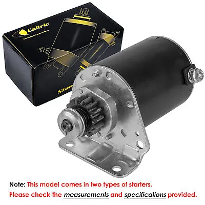 Starter Motor For Starter For Briggs & Stratton 592599 15 Teeth Steel Gear • $42