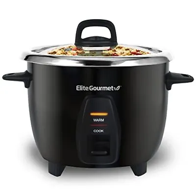 Elite ERC2010B# 10 Cup Rice Cooker With 304 Surgical Stainless Steel Inner • $25.23