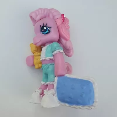 My Little Pony PONYVILLE Mini Figure PINKIE PIE Get Ready For Bed - Hasbro 2008 • £8