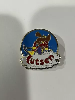 Lutsen Mouse Mountain Skiing Pin • $15.95