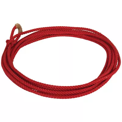 MUSTANG 5/16  X 20' Little Looper Kid Nylon Waxed Rope W/ Rawhide Burner Colors • $33.35