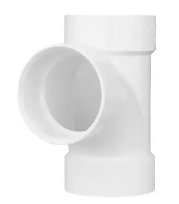 Charlotte Pipe 4 In. DWV PVC Sanitary Tee • $17.99