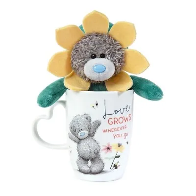 Me To You Plant Pot Style Mug And Flower Plush Gift Set Love Grows • £15.99