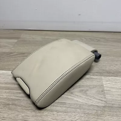 2011 2012 Volvo S60 Center Console Armrest Storage Lid Beige Leather Oem Used • $45