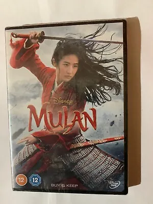 Walt Disney “ Mulan  Live Action DVD New Wrapped Condition • £2.48