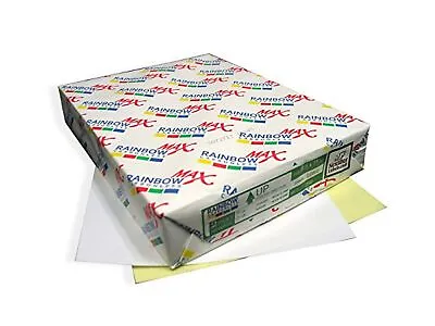 250 Sets NCR Paper Collated 2 Part (White Canary) Letter Size Carbonless ... • $63.96