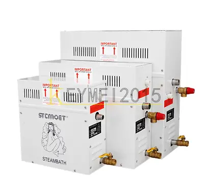 3/9/15KW Steam Generator Automatic Spa Sauna Bath Home Spa Shower 220V/380V • $350