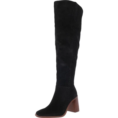 $38.99 • Buy Vince Camuto Womens Englea Heel Square-toe Thigh-High Boots Shoes BHFO 4090