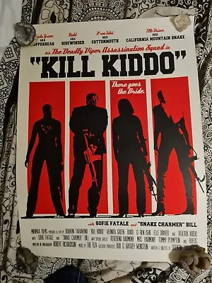 Kill Bill Mike Saputo 38/50 N/t Mondo Bng  Rare Sold Out 2014 Bottleneck READ • $75.76