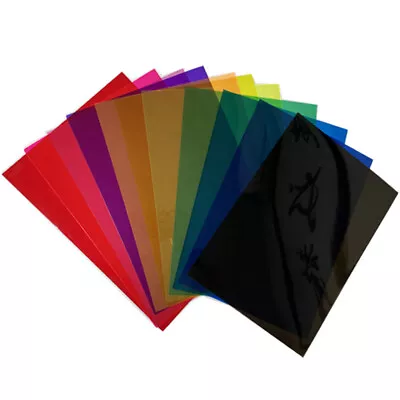 9pcs Studio Video Light Diffuser Sheet Photography Gels Light Dimming Sheets • £9.94