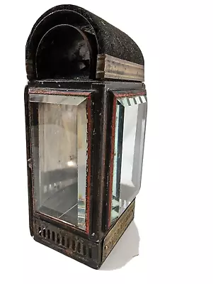 German Army Lantern Magirus Bevel Glass Collector Quality WWII Soldier Firemans • $259.95