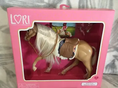 Battat Our Generation Girl 6  Lori Doll Tan AMERICAN QUARTER HORSE New • $32.46