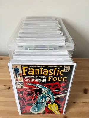READ Joblot 108 Marvel Comics Collection Mylite Bags Avengers Silver Surfer Thor • £999.99