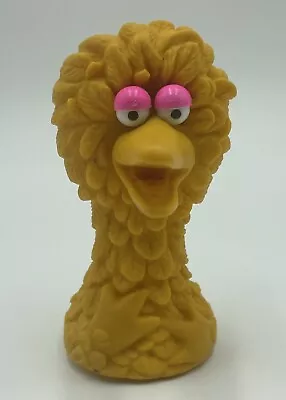 Vintage Sesame Street Yellow Big Bird Finger Puppet Toys 3” • $9.99