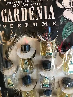 Antique Mini Perfume Bottles On Display Card • $9.99