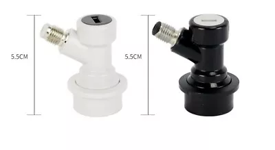 2 Beer Keg Dispenser Ball Lock Keg Disconnect Liquid/Gas 1/4'' Beer Home Brew UK • £11.50