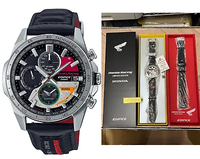 CASIO EDIFICE X Honda Racing EQW-A2000HR-1AJR Black Watch Men New Box • $839.83