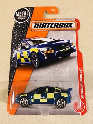 Matchbox Subaru WRX STI - Police • $7.75