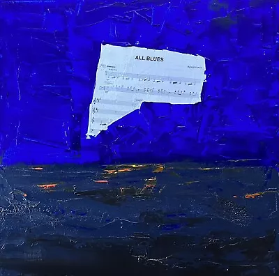 Miles Davis - All Blues -acrylic On Canvas 16x16 • $362.15