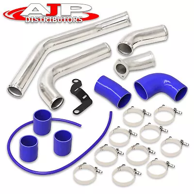 FMIC Aluminum Intercooler Piping Kit + Coupler For 2008-2015 Lancer Evolution X • $54.99