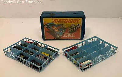 Vintage Lot Of 15 Matchbox Assorted Cars Boat Swamp Rat With Original Vinyl Case • $29.99