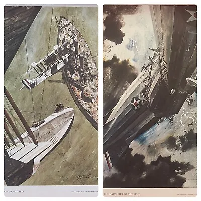 Merv Corning Historical Aircraft Lithography Prints 1967 - Leach Heritage • $30