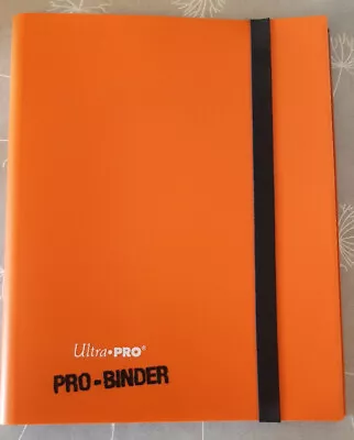 Ultra PRO PRO-Binder 9-pocket 360 Cards ORANGE [Pokemon/MTG/Yu-Gi-Oh!] • £12.95