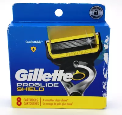 Gillette Proglide Shield Razor Blade Refill Cartridges 8 Count - Brand New • $22.95