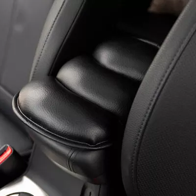 Car Armrest Cushion Pad Cover Center Console Box PU Leather Mat Car Accessories • $20.30
