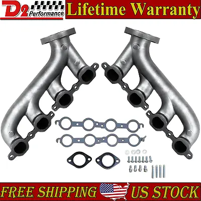 LS Swap Cast Iron Exhaust Manifold Header FOR Chevy LS1 LS2 LS3 4.8 5.3L 6.0L • $129