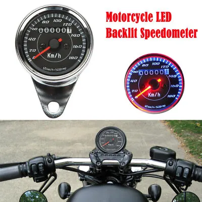 $22.99 • Buy Motorcycle LED Speedometer Gauge For Yamaha V Star 650 950 1100 1300 Virago 750