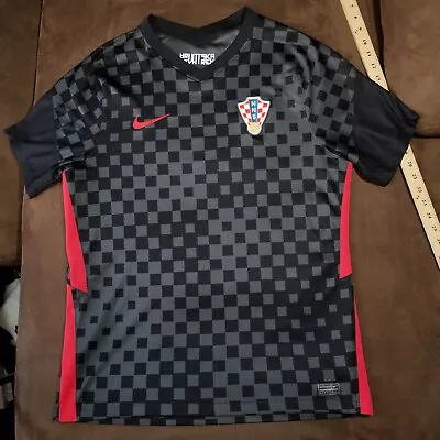 Nike Croatia 2020 2021 Away Jersey Hrvatska Football Shirt Soccer Large • $45