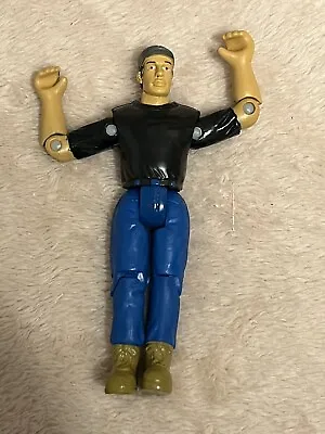 Tonka Mighty Motorized 4 Inch Truck Driver Action Figure Hat Jeans & Work Boots • $9.50