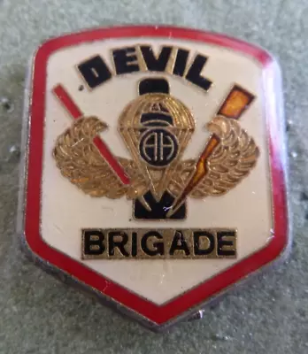1st Bct 82nd Airborne Veteran Lapel Hat Pin Us Army Unit Brigade Military Devils • $4.88