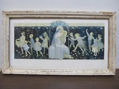 Margaret W Tarrant Framed Picture  Of Such Is The Kingdom Of Heaven  - Gvc • $20