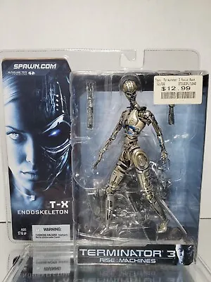 2003 McFarlane Toys Terminator 3 Rise Of The Machines T-X Endoskeleton • $34.99